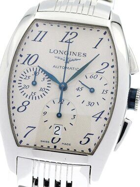LONGINES Evidenza L2.643.4 Chronograph Date beige Dial Automatic Men's_963287